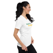 Load image into Gallery viewer, Unisex Short Sleeve V-Neck T-Shirt